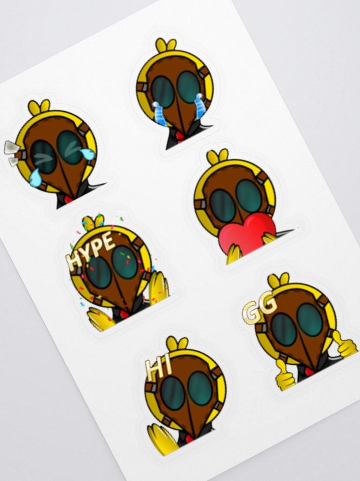 Emote Ducktor Sticker Variety Pack product image (1)