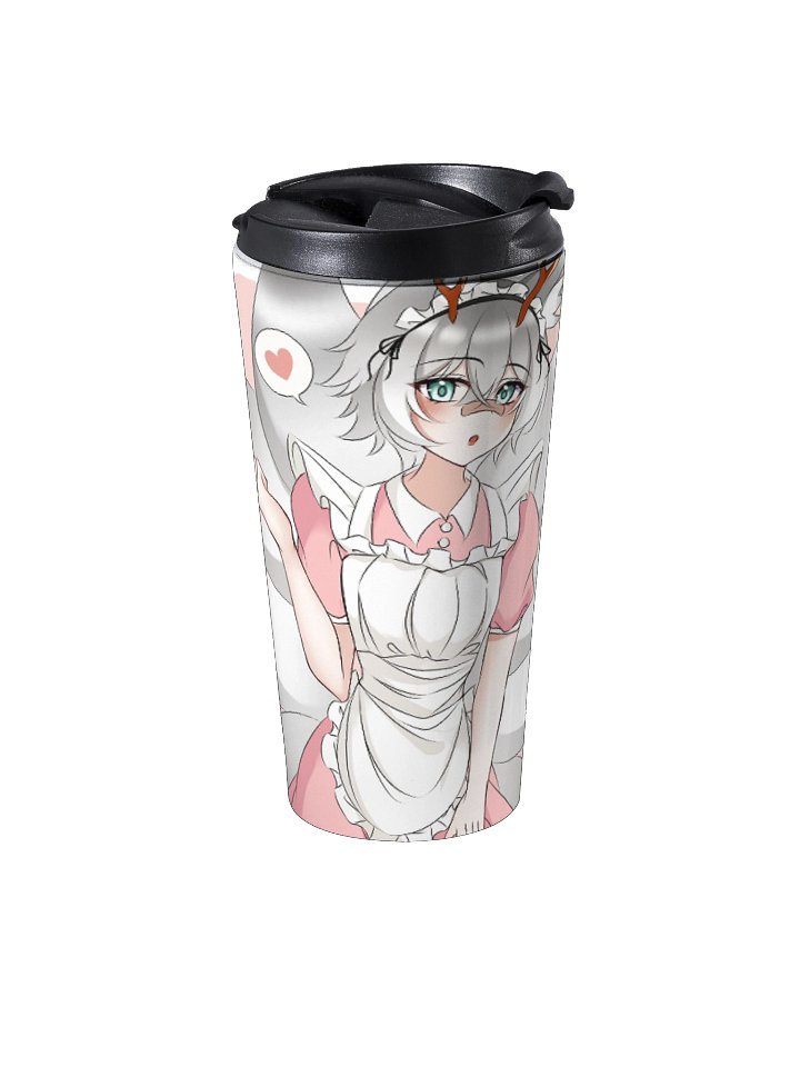 Mirrored Maid Fantasy Stainless Steel Travel Mug product image (2)