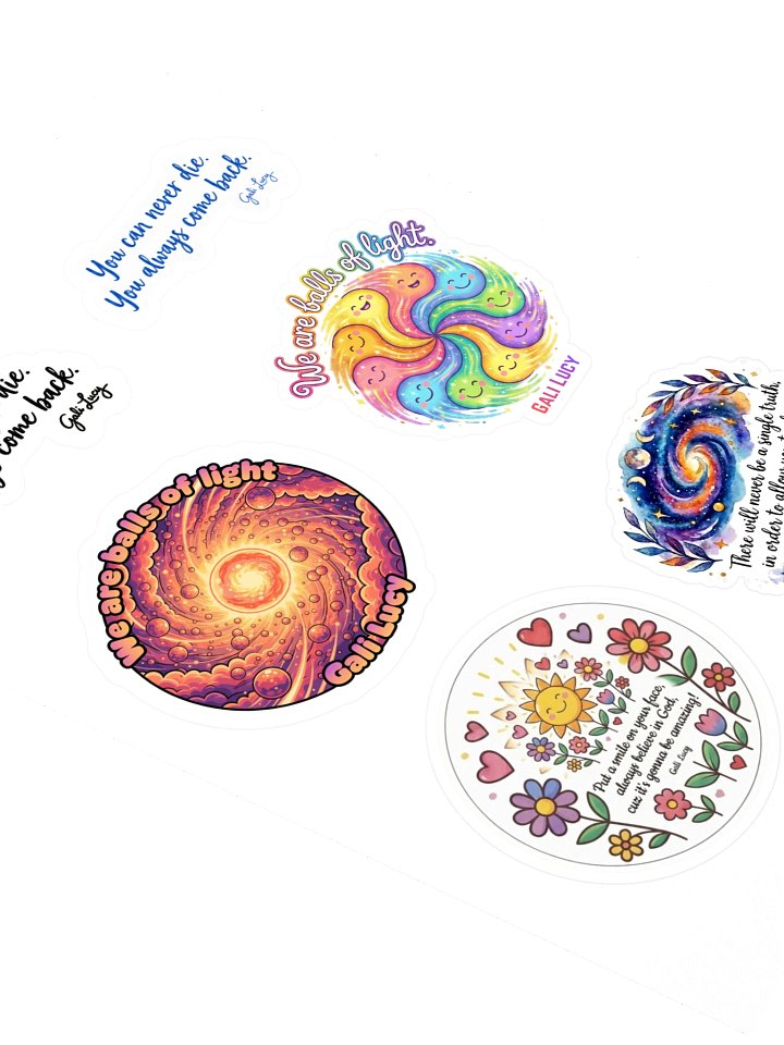 Set of 6 Stickers - Style 3 product image (2)