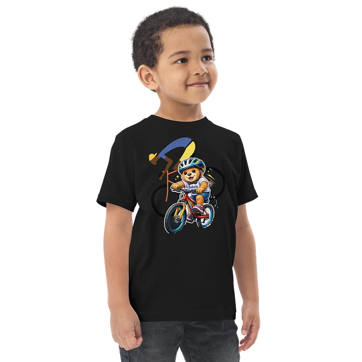 Bobzie Bike Adventure Toddler Tee | Little Explorer Edition by FayzieBobs product image (2)
