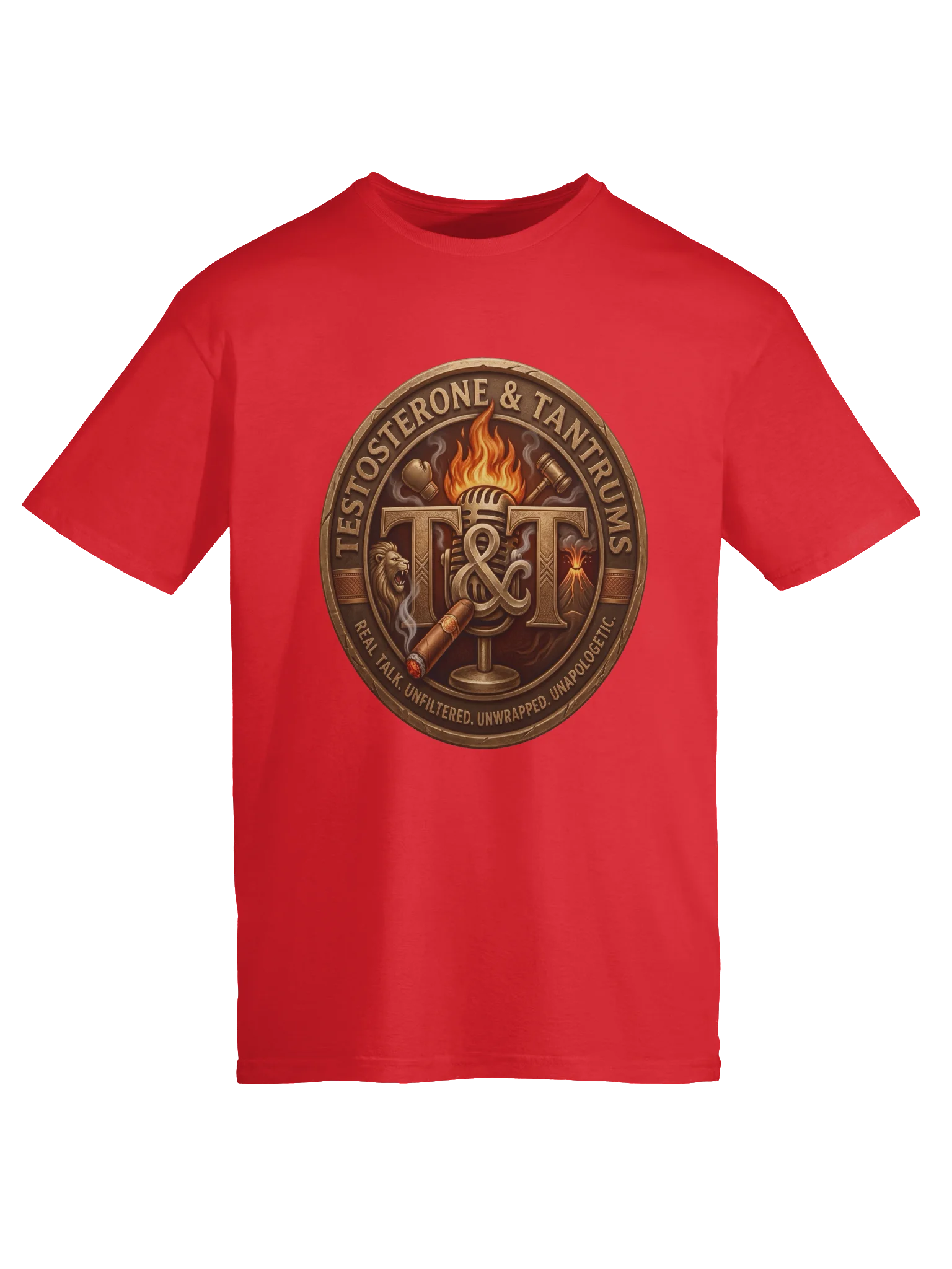 The T&T Signature Tee - RED product image (6)