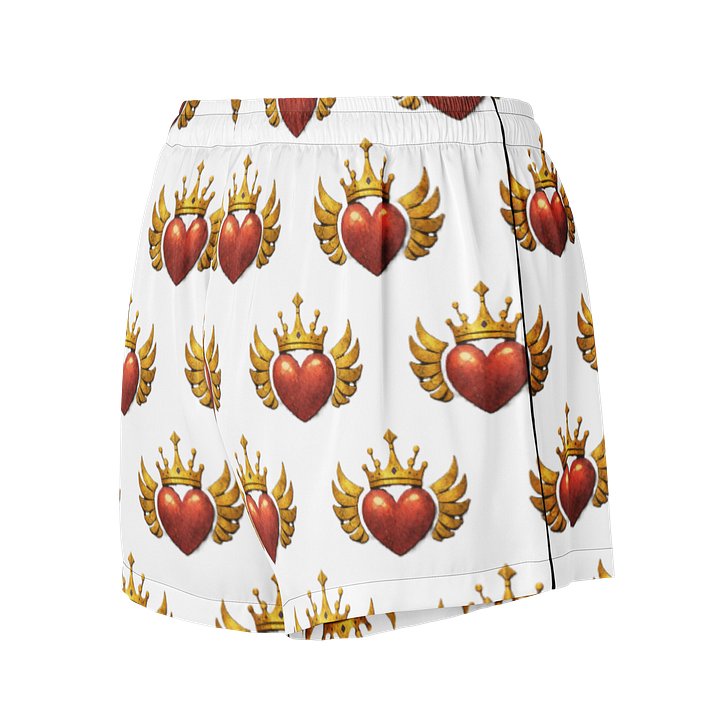 Kingdoms Crest All-Over Print Women's Pajama Shorts product image (2)