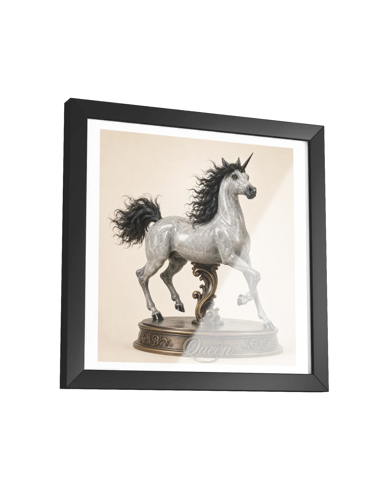 Chess Collection — Queen Unicorn Framed Poster product image (55)