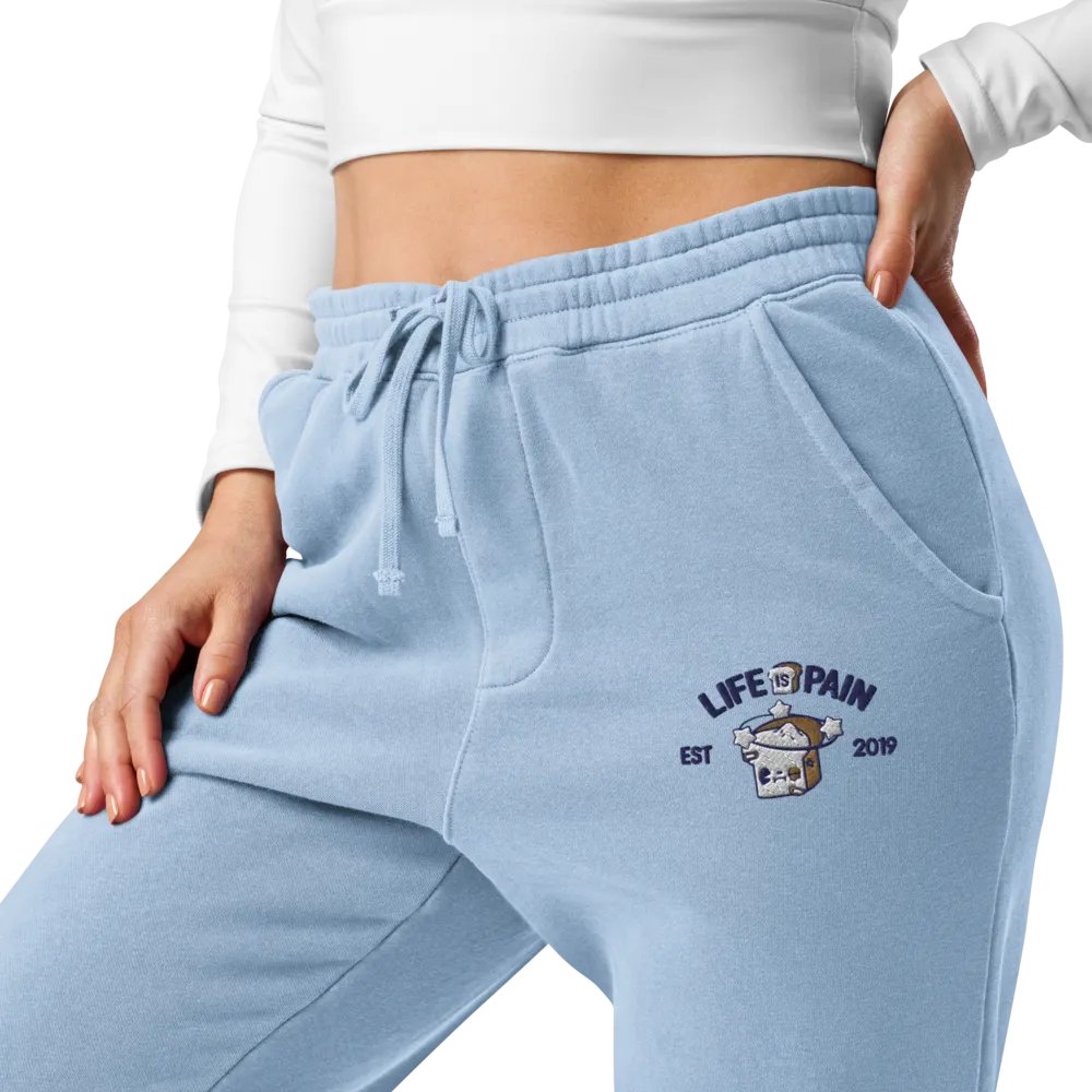 Life is Pain Embroidered Joggers product image (4)