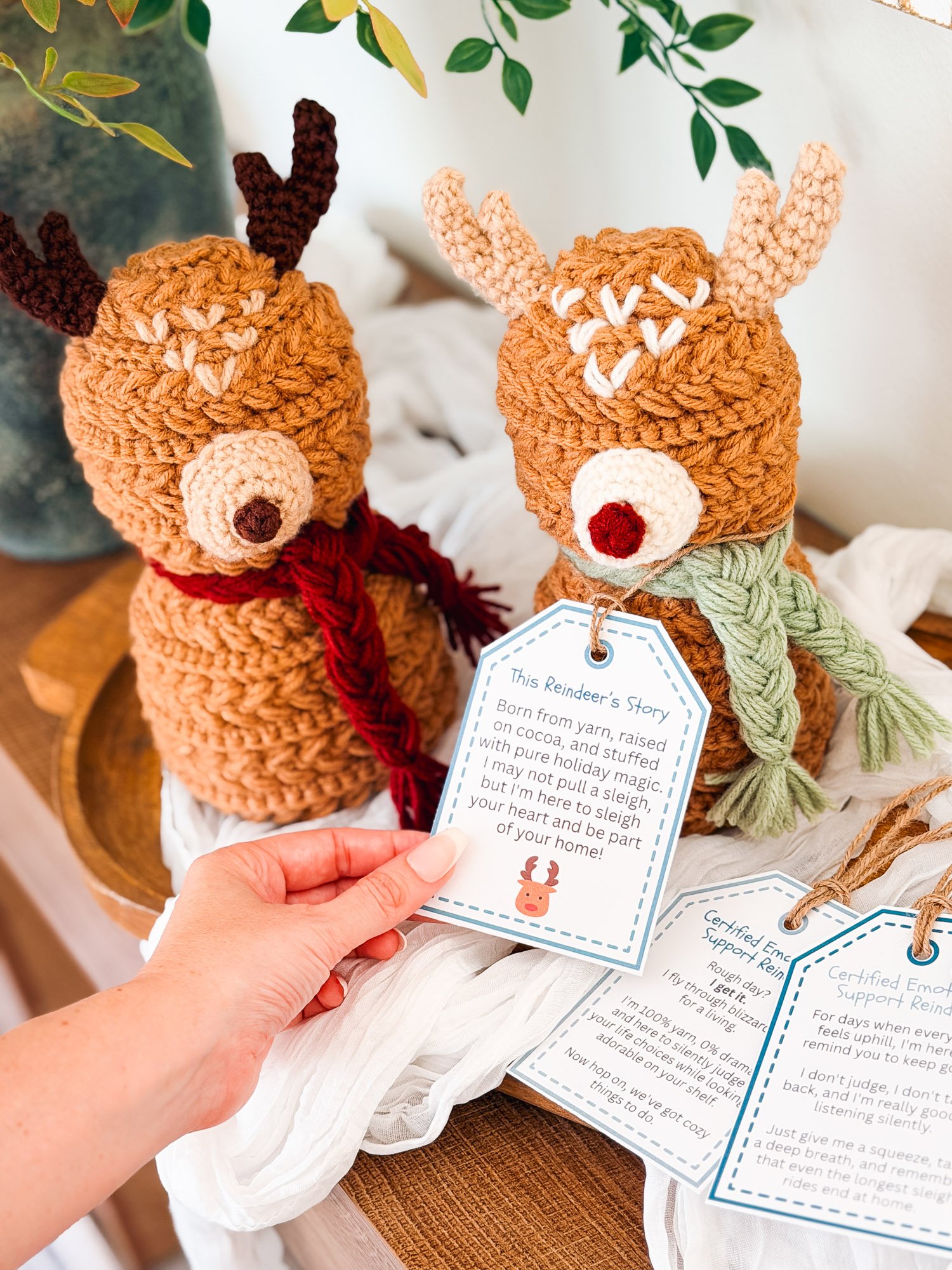 Wheat Stitch™ Reindeer Amigurumi Crochet Pattern product image (4)