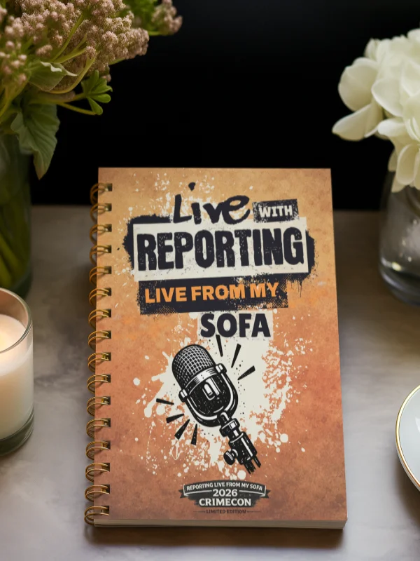 CrimeCon 2026 Sofa Squad Notes Journal product image (4)