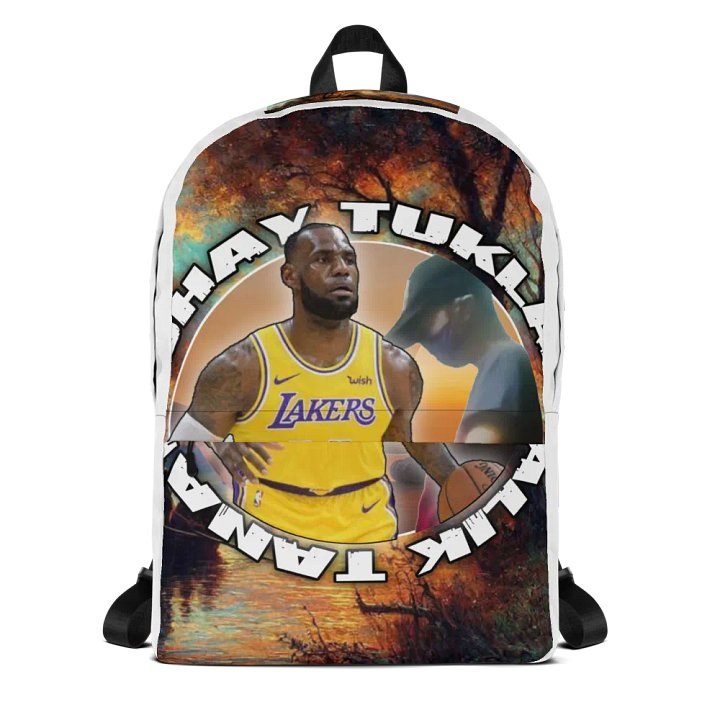 Buhay Tuklas LeBron James Lakers All-Over Print Backpack product image (1)