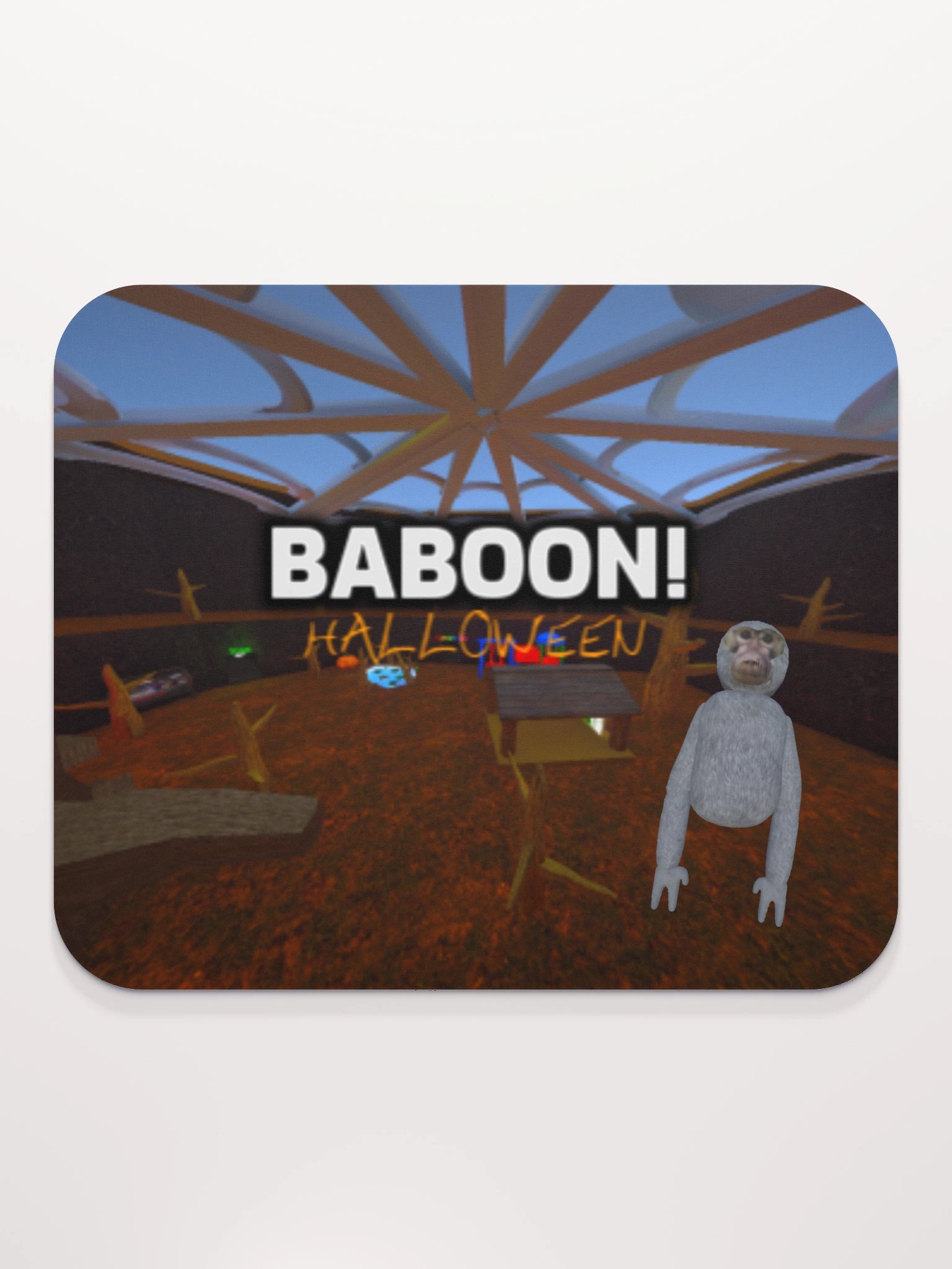 Baboon! Halloween Mouse Pad product image (2)