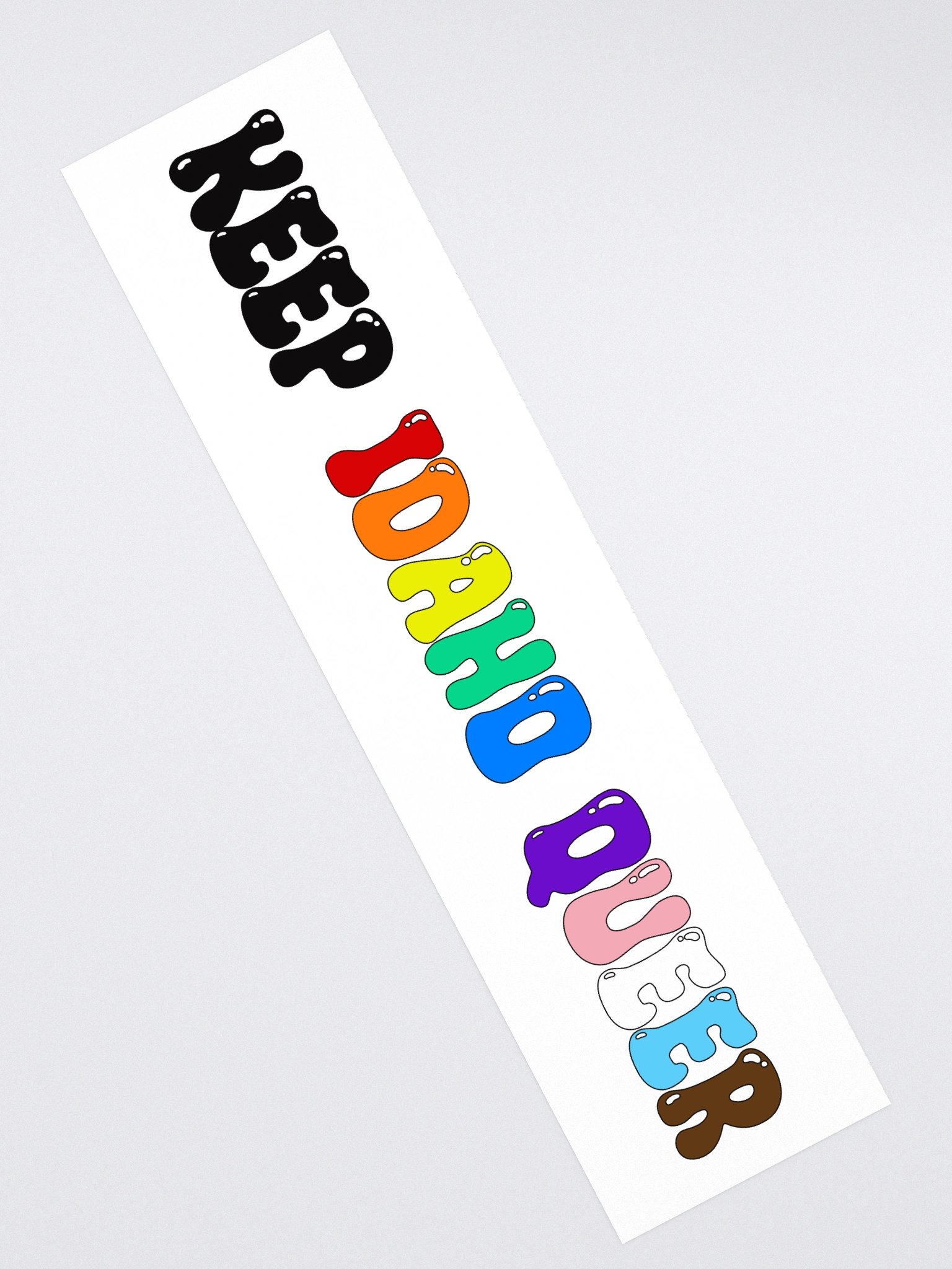 "KEEP IDAHO QUEER" bumper sticker product image (2)