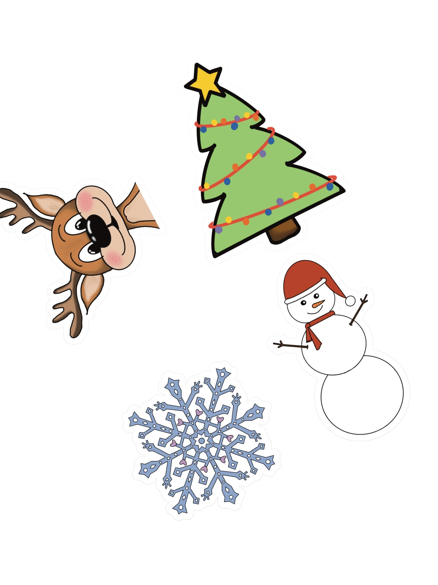 December Stickers '25 product image (1)