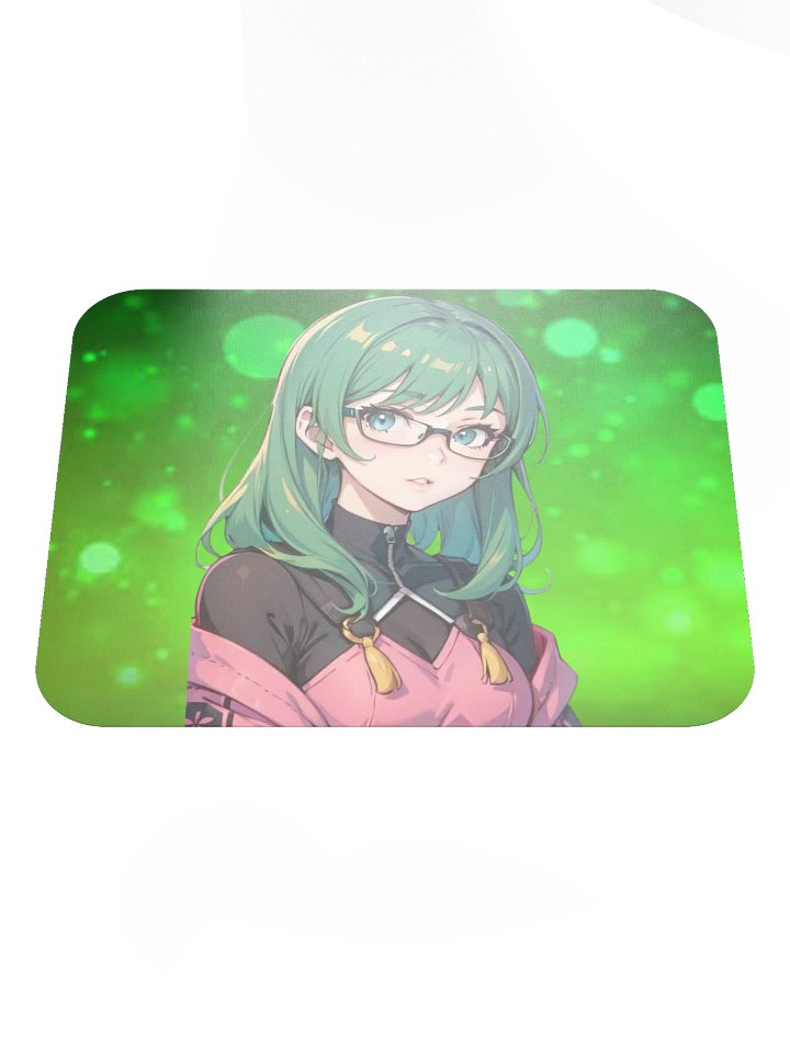 (GREEN Waifu) K Classic Mouse Pad product image (1)