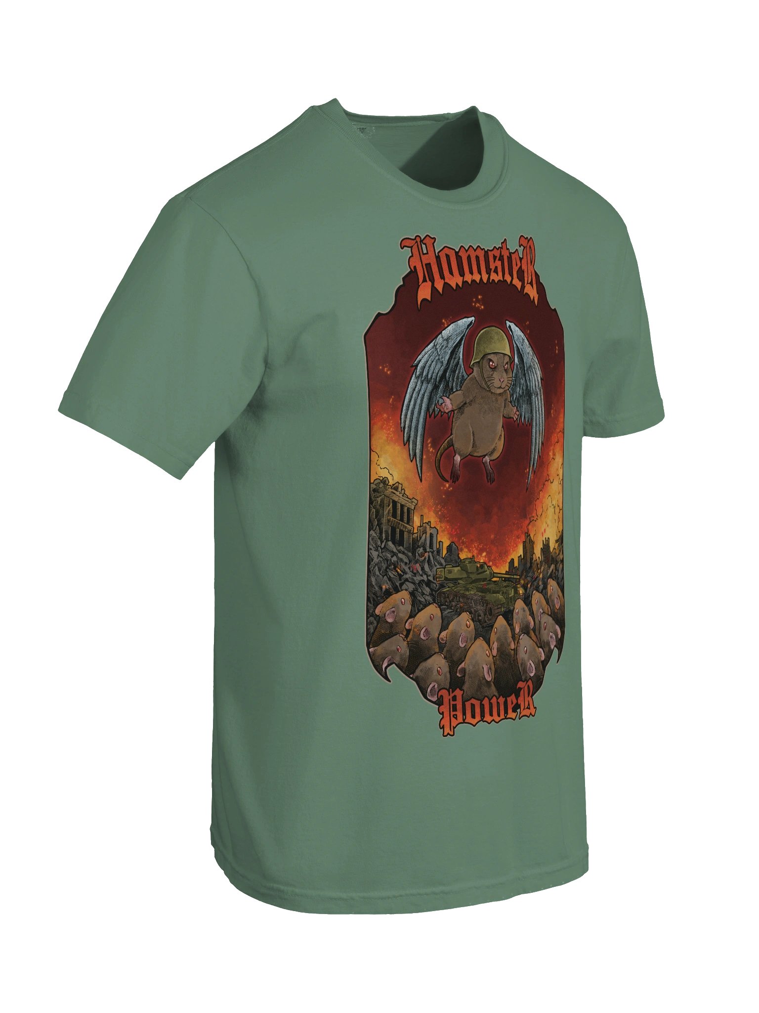 HAMSTER POWER GRAPHIC TEE (Unisex) product image (48)