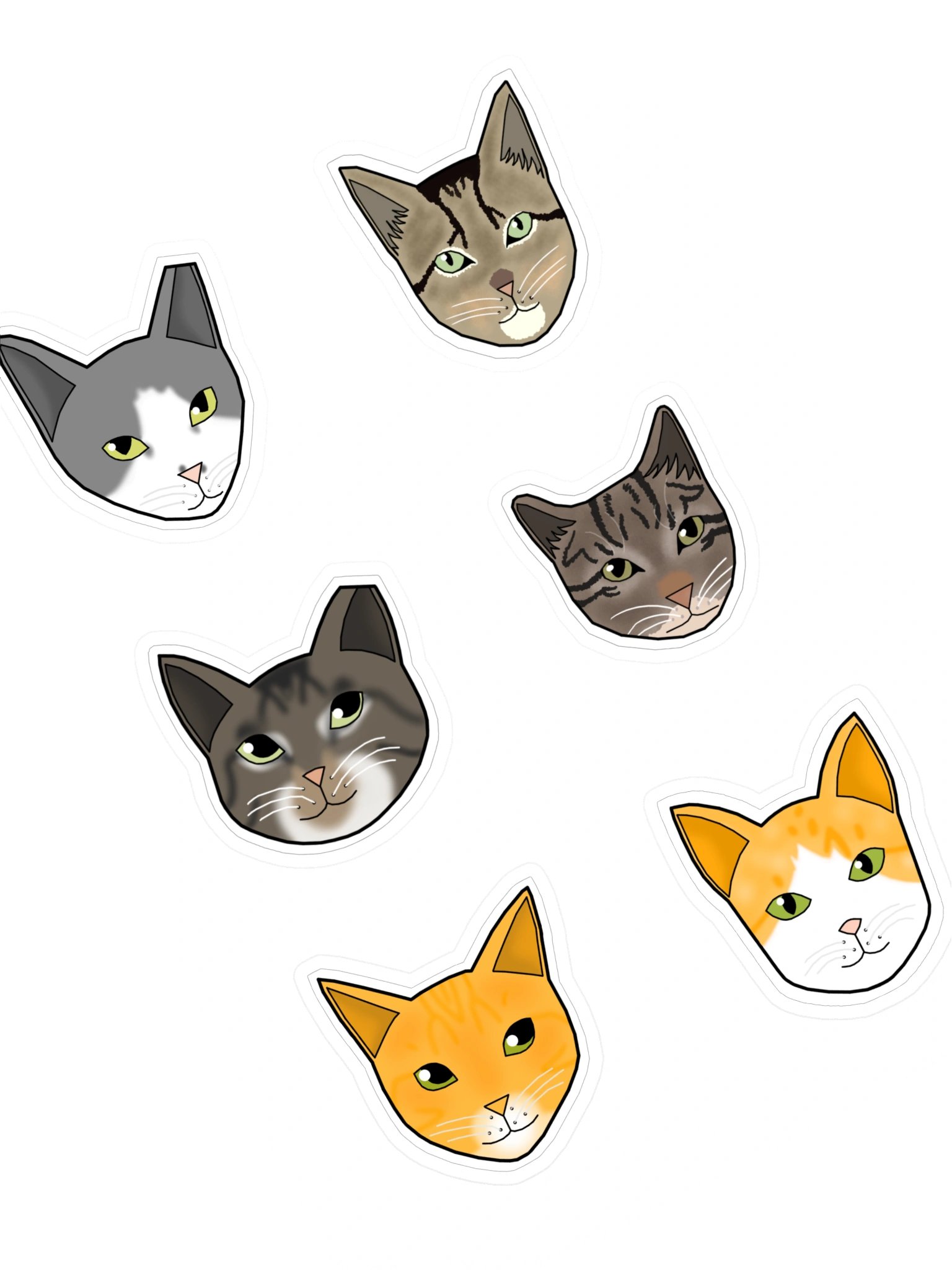 Whiskered Whimsy Sticker Ensemble 2 product image (1)
