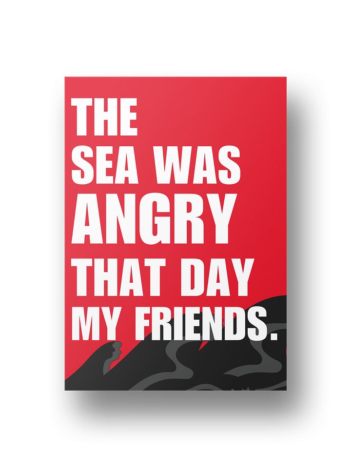 Angry Sea Poster product image (2)