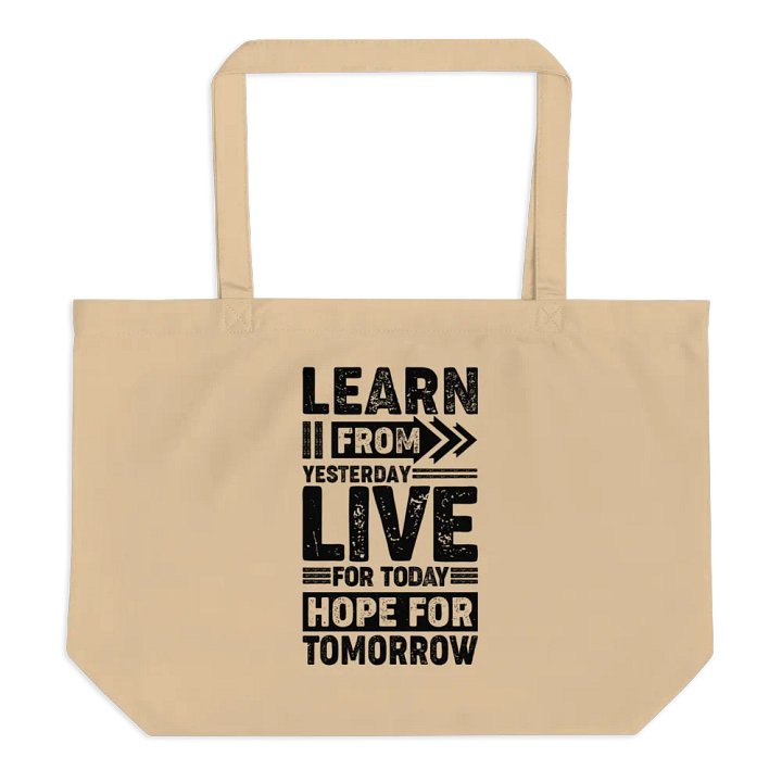Learn Live Hope Tote product image (2)