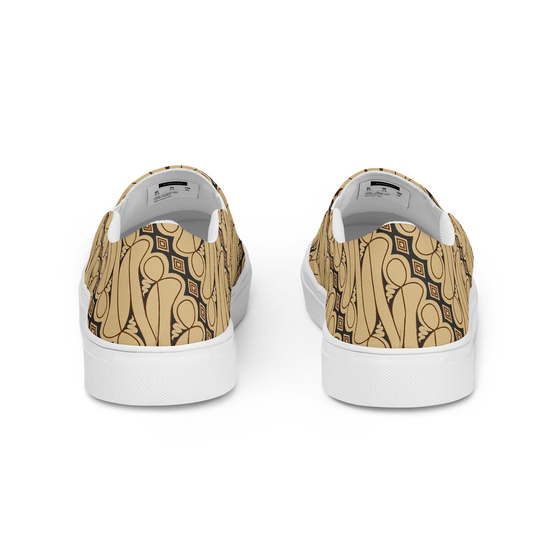 Women’s Batik Parang Rusak Slip-On Canvas Shoes product image (4)