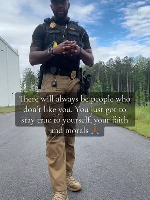 You’re 1️⃣ of 1️⃣ remember that, so stay true to who you are. #fyp #remember #officerprince #trending #police 