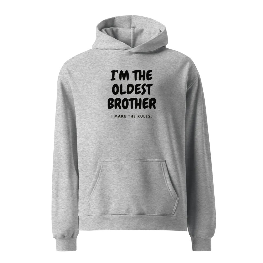 Oldest Brother Rule Maker Hoodie product image (1)