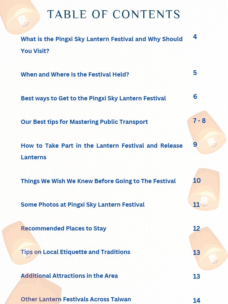 Everything We Wish We Knew Before Going to Pingxi Sky Lantern Festival in Taiwan product image (2)