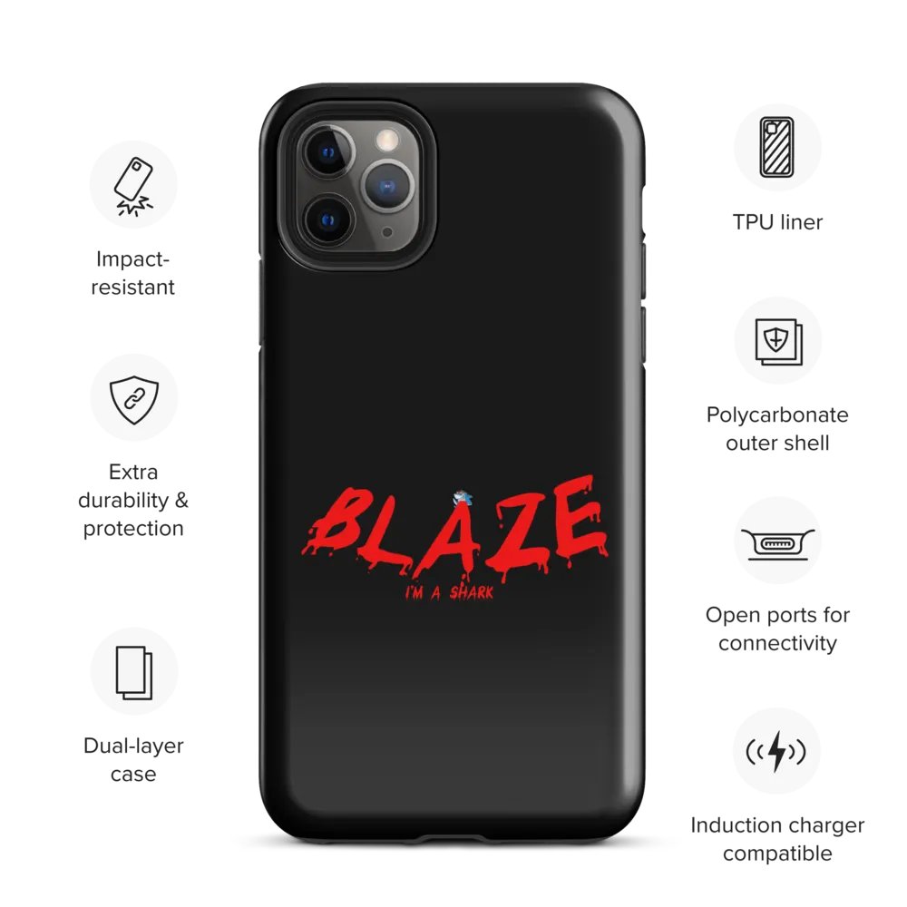 Blaze I am shark iPhone case product image (35)