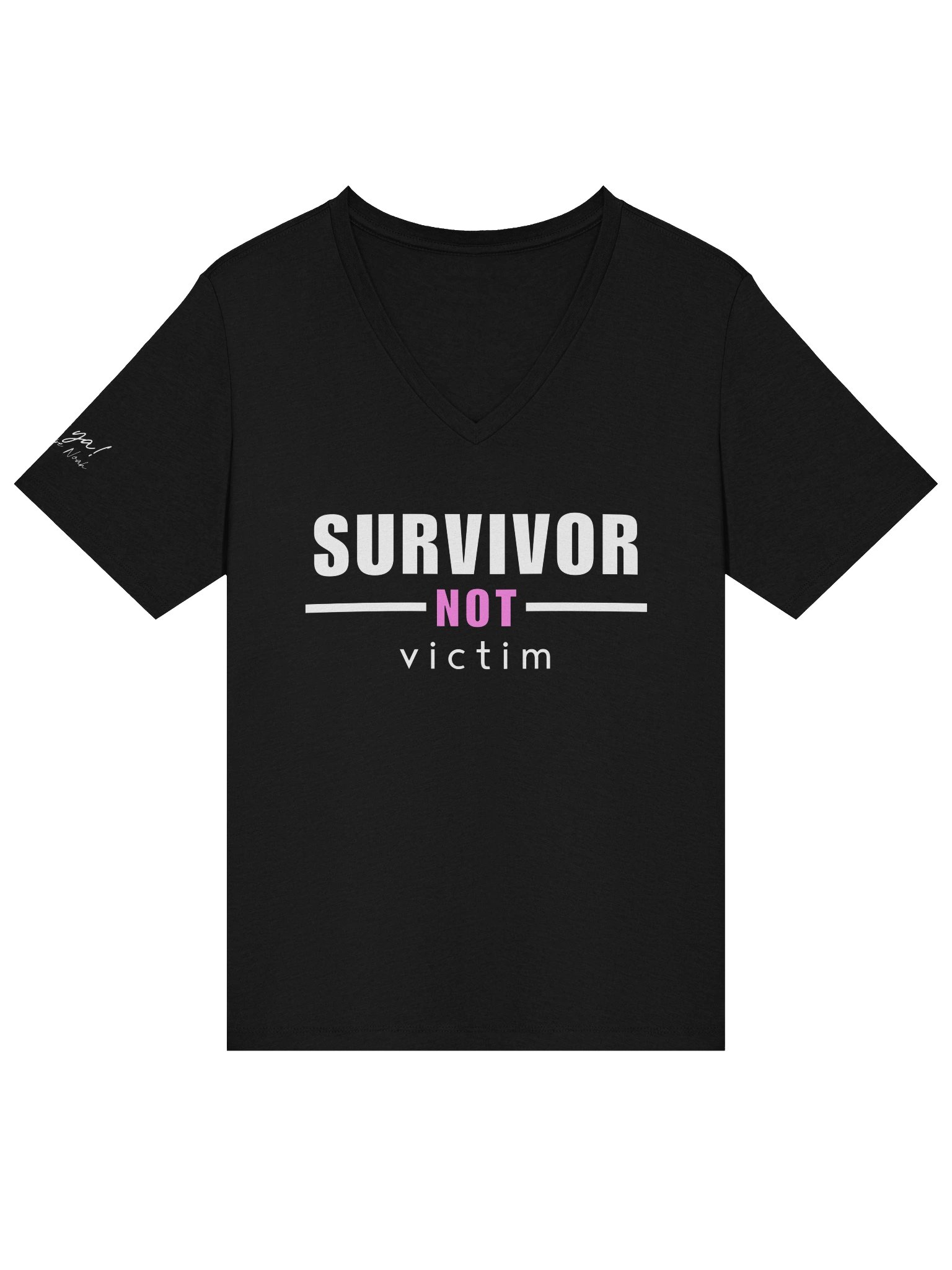 Survivor - Not Victim. (v-neck) product image (1)