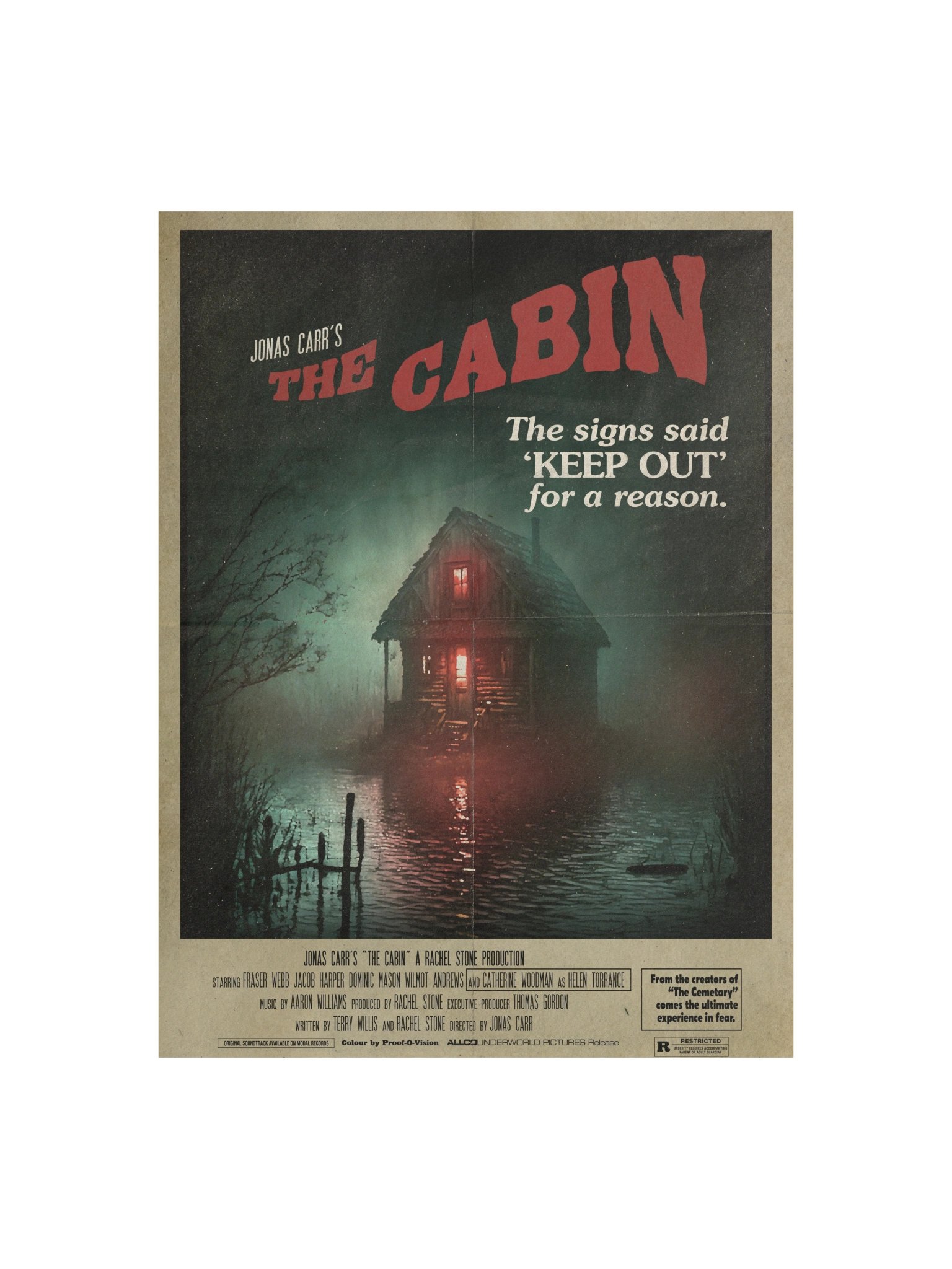 Ghost Town - Cabin poster product image (1)