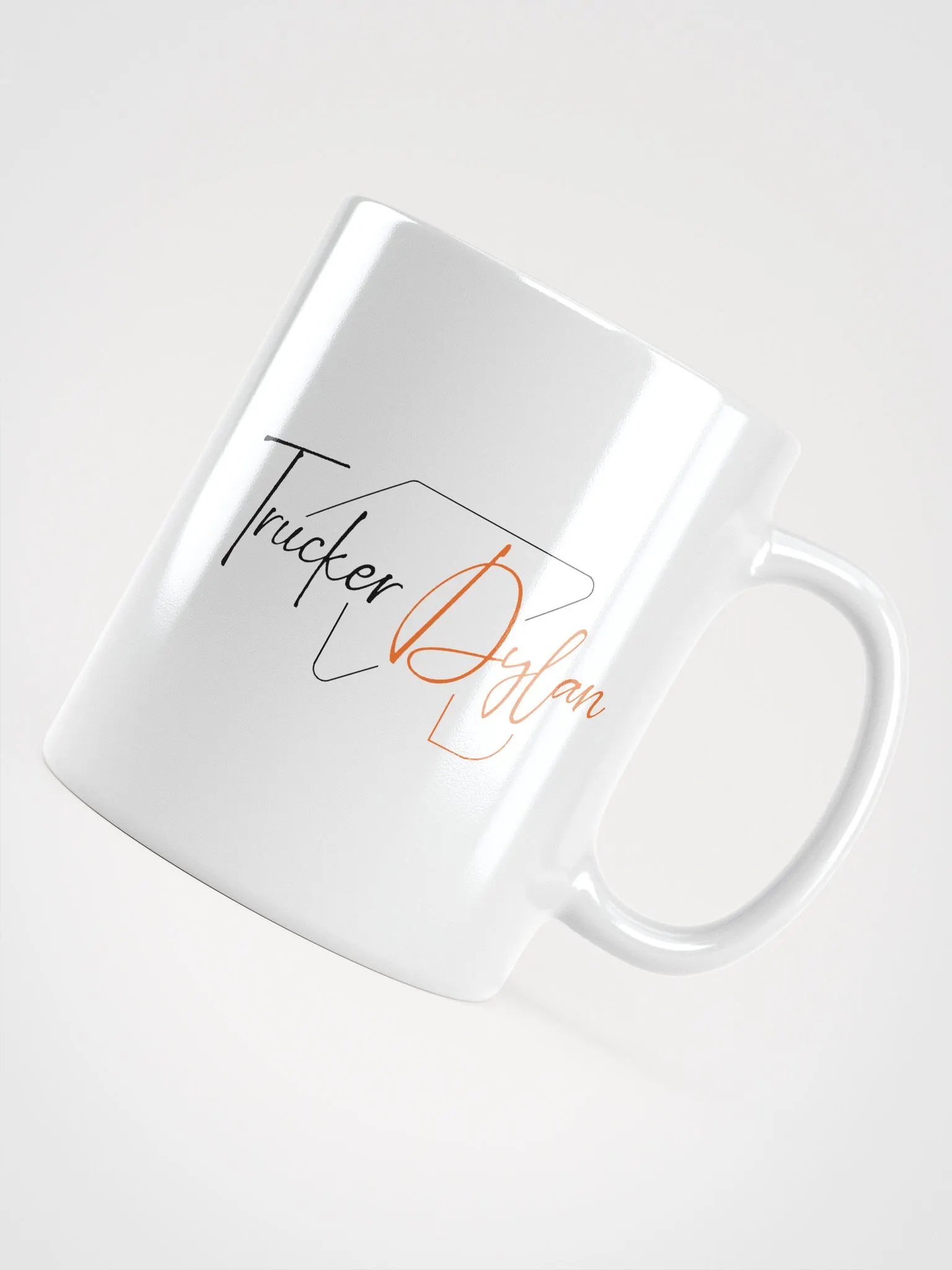 Trucker Dylan Signature Mug White product image (4)