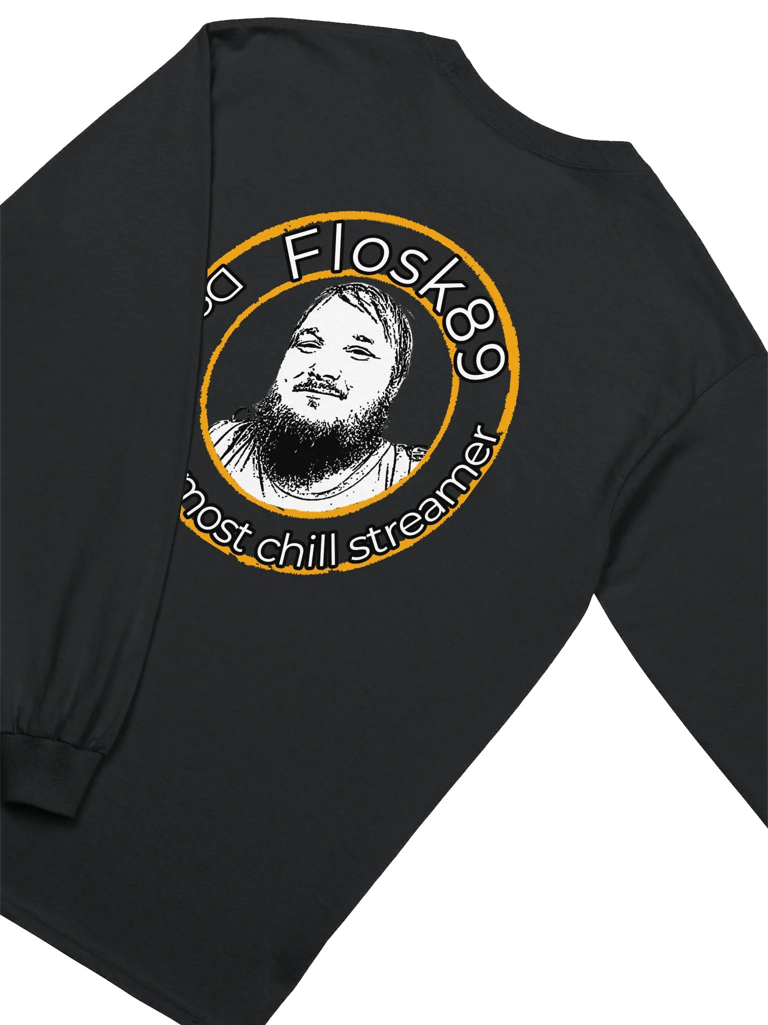 Name and Big Logo - Long sleeve product image (4)
