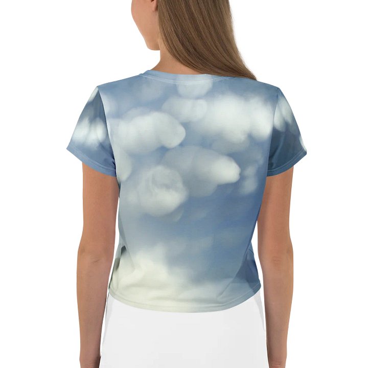 Crop top - Marshmellow-Wolken product image (2)