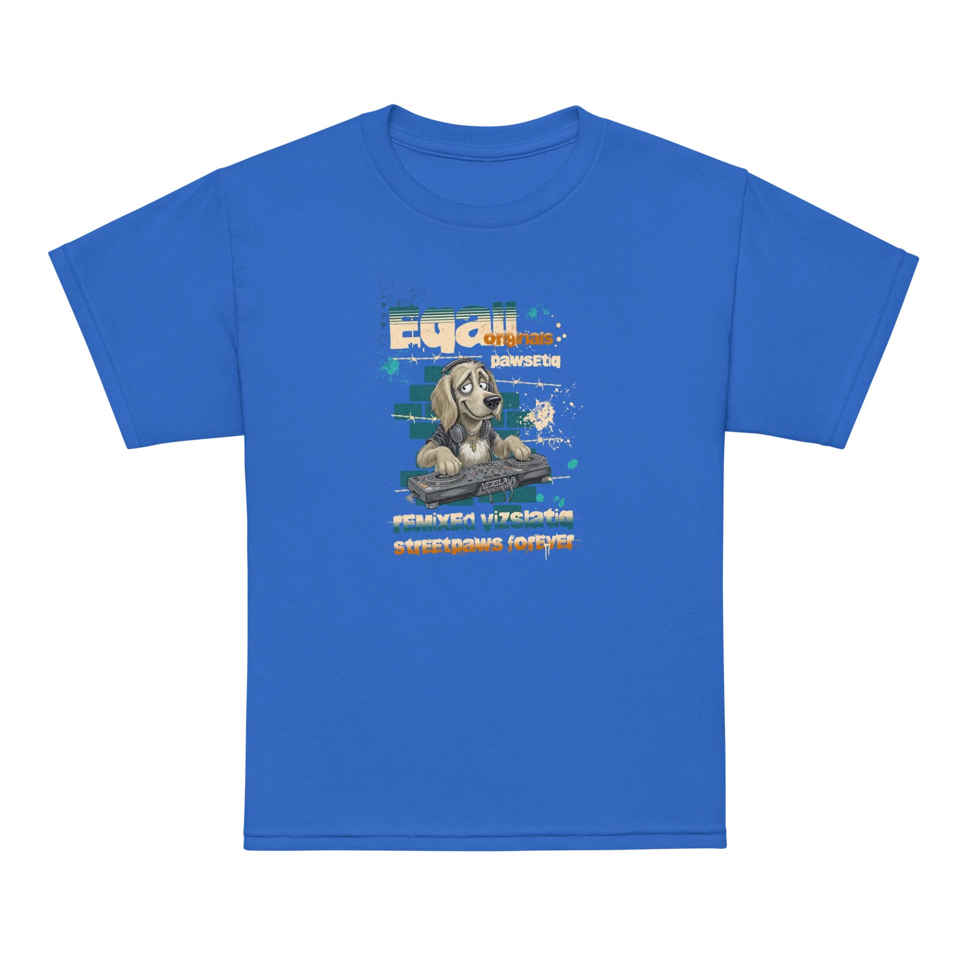 PAWSETIQ Urban RAWKDZ Unisex Gildan EQALL® Originals_VIZSLATIQ DJ Cute product image (31)