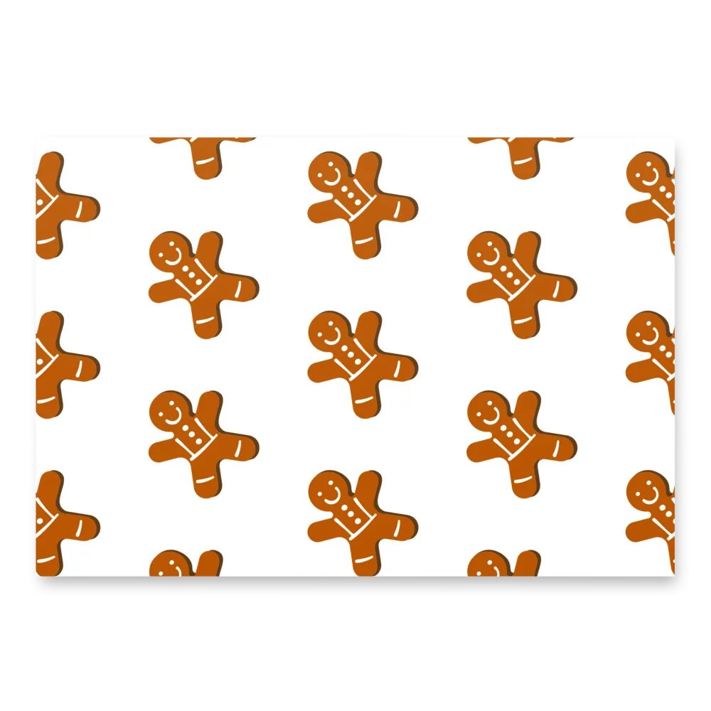 Gingerbread Cookie Wrapping Paper product image (3)