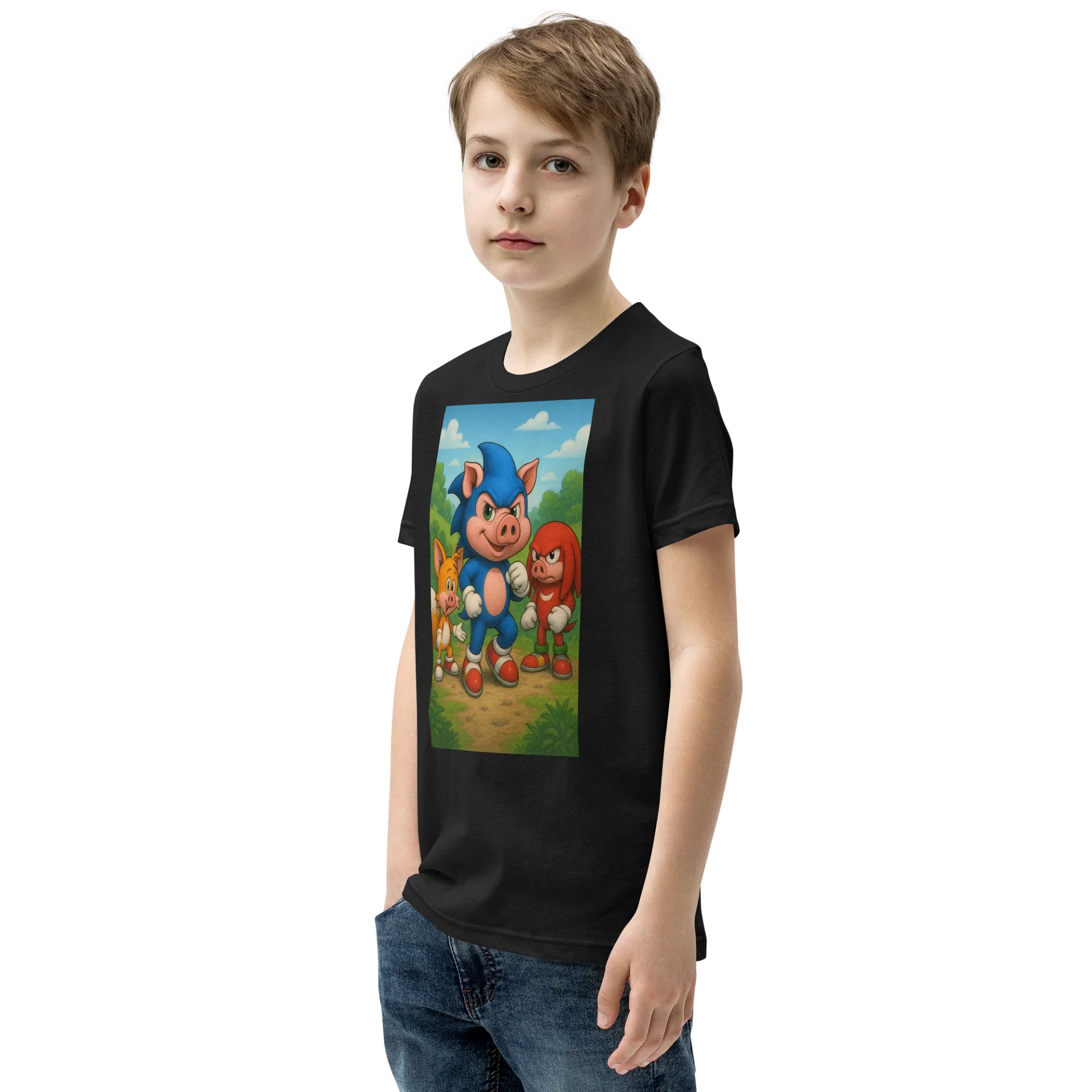 Speed Team Piggies Youth T-Shirt product image (4)