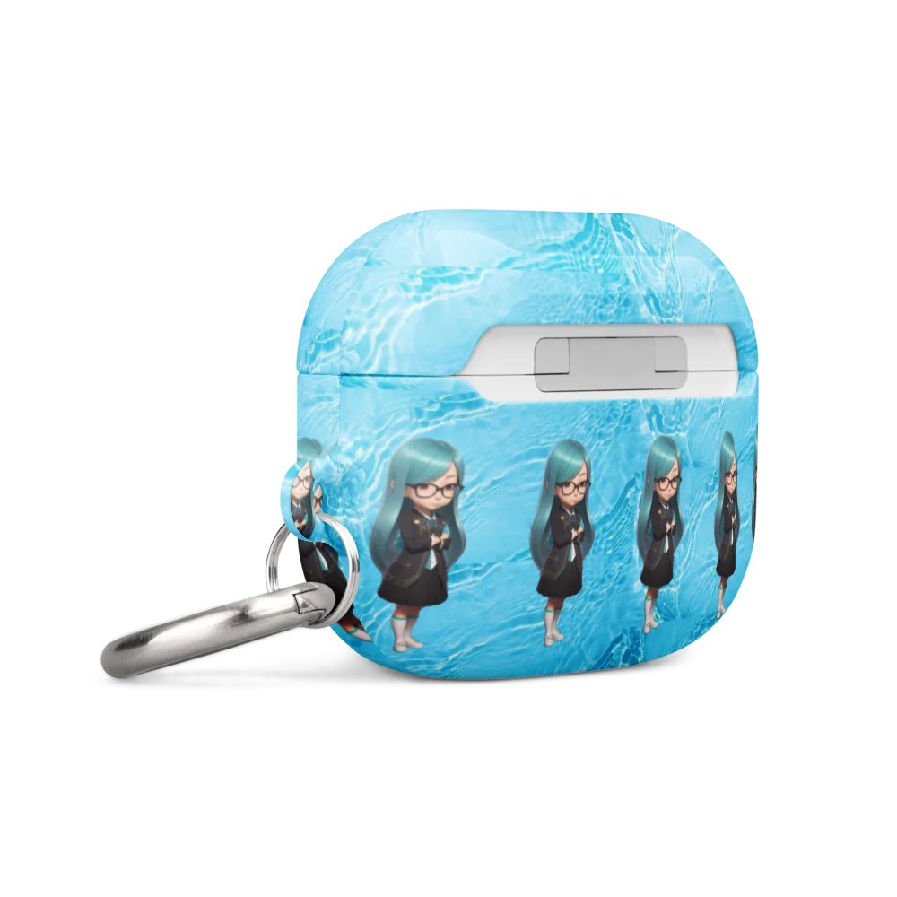 (Aqua CHIBI) K Case for AirPods product image (4)