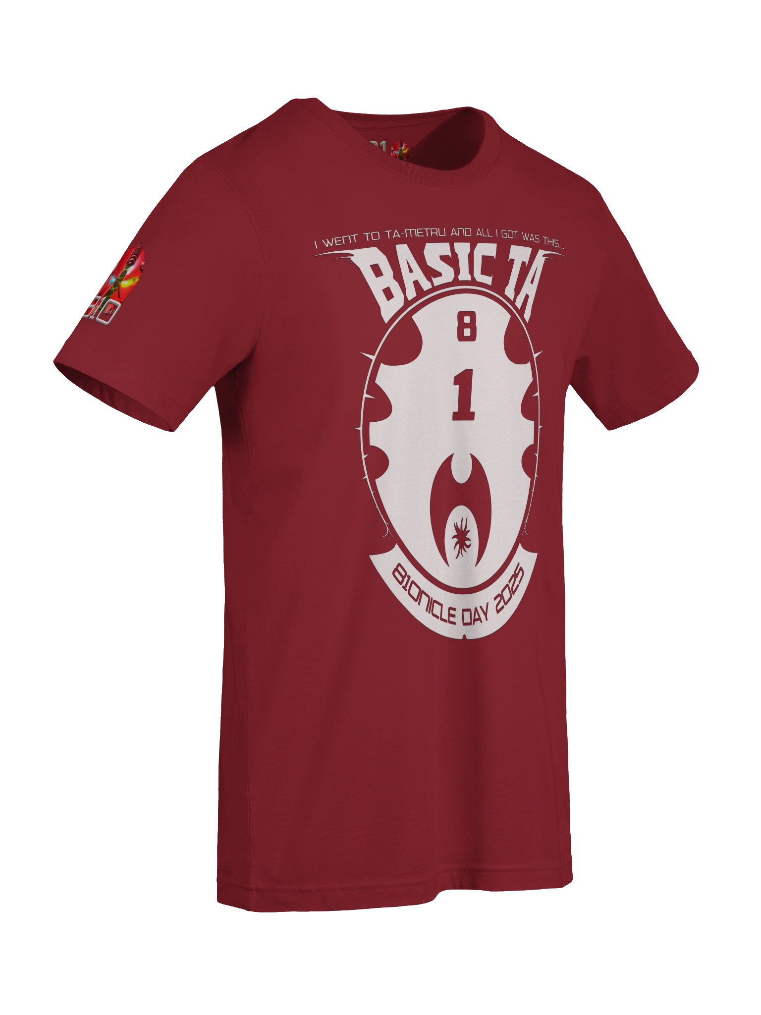 BASIC TEE (Red) - (810NICLE Day 2025) product image (7)
