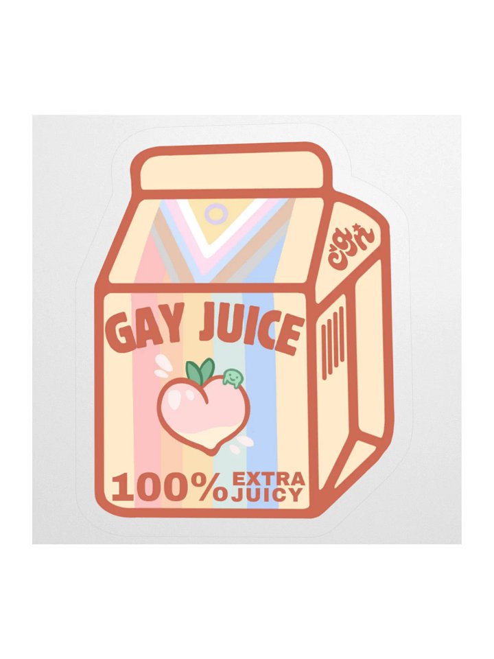 "Gay Juice" Pride Month Sticker product image (1)
