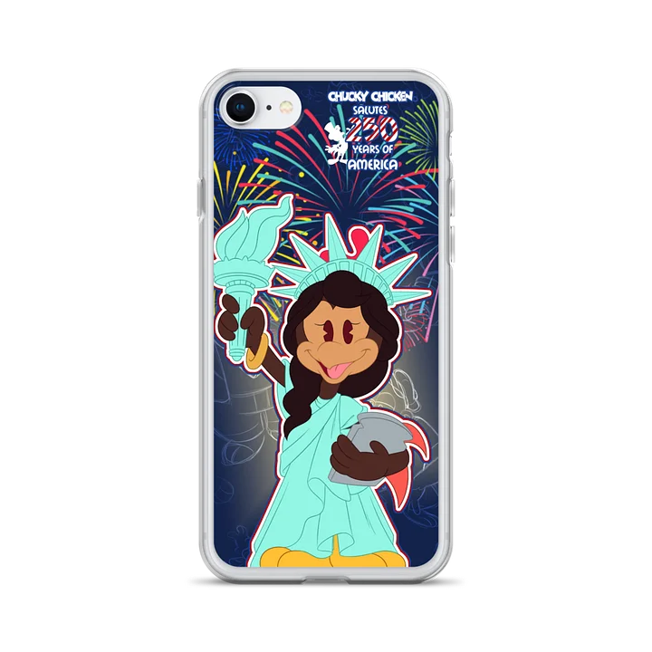 Lady Liberty Chelsai Chicken iPhone Case product image (28)