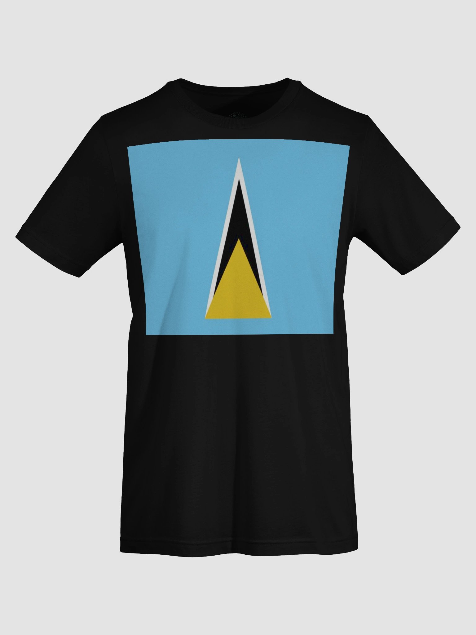 Exclusive Saint Lucia Flag T-Shirt – Unisex Supersoft Comfort | TDS Music product image (71)