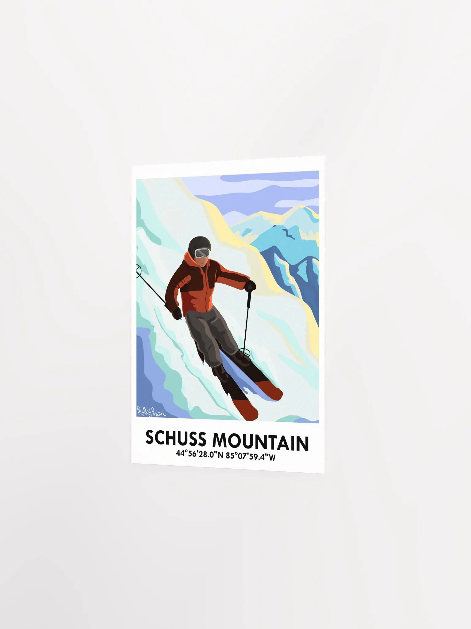 Schuss Mountain Travel Poster product image (2)
