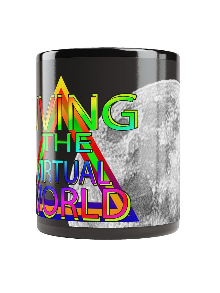 Taza negra brillante - BUHAMARA product image (1)