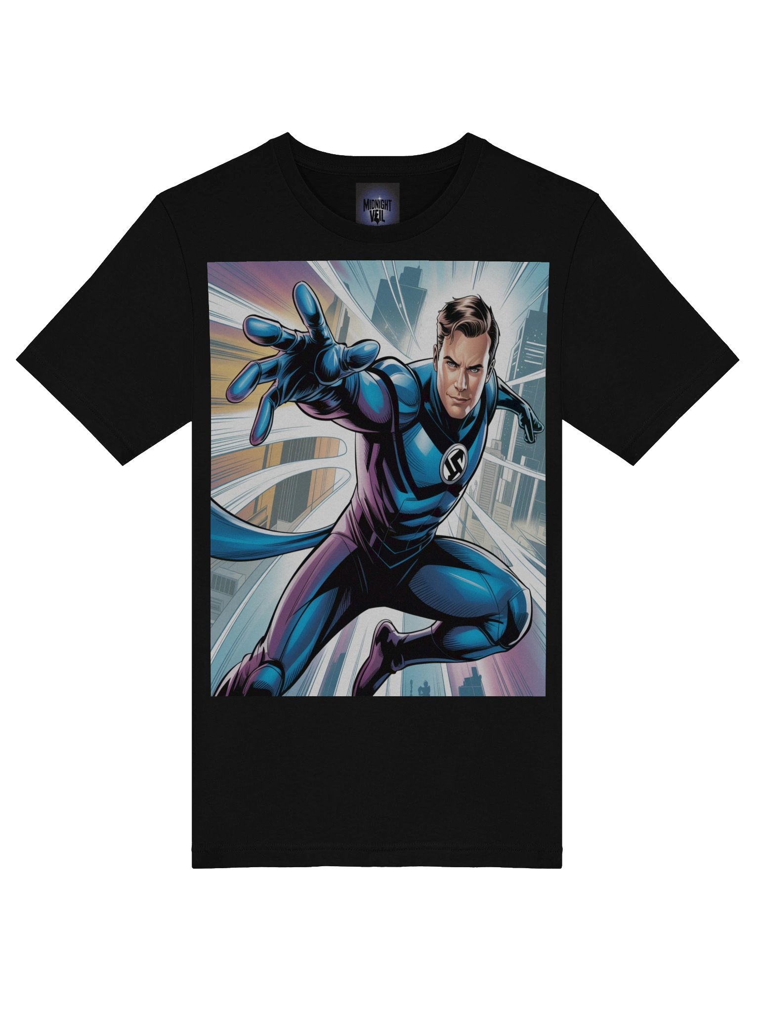 Mister Fantastic Urban Velocity Supersoft T-Shirt – Elastic Skyline Surge product image (7)