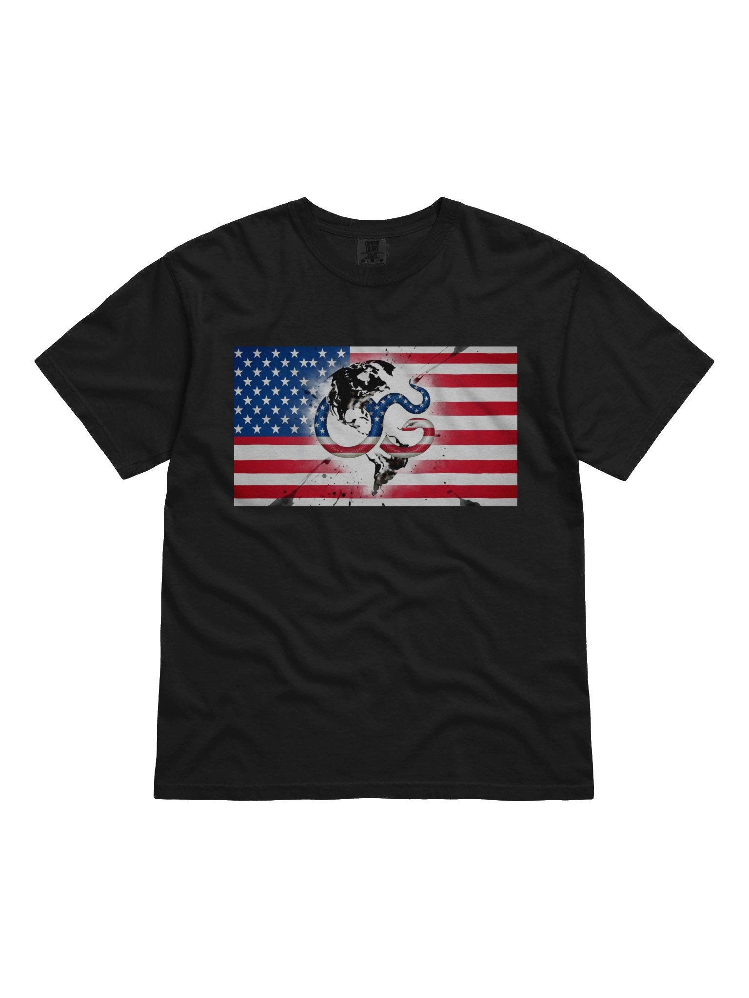 Our Gadsden Flag Logo x The American Flag Tee product image (1)