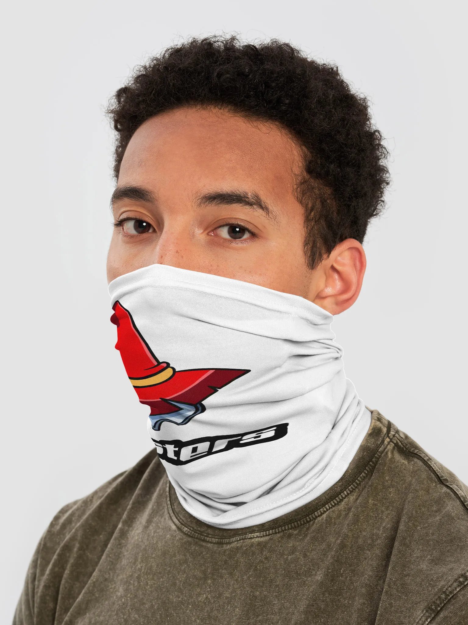 ClutchCasters Zoom Logo Facemask product image (2)