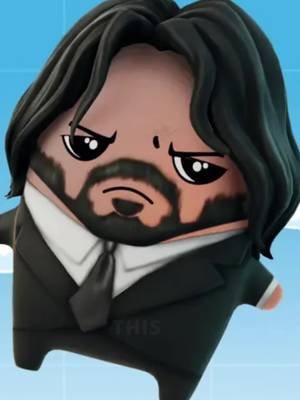 EASIEST WAY TO GET JOHN WICK SPRITE! 👀  #Fortnite #fortnitesprites #GamingTok 
