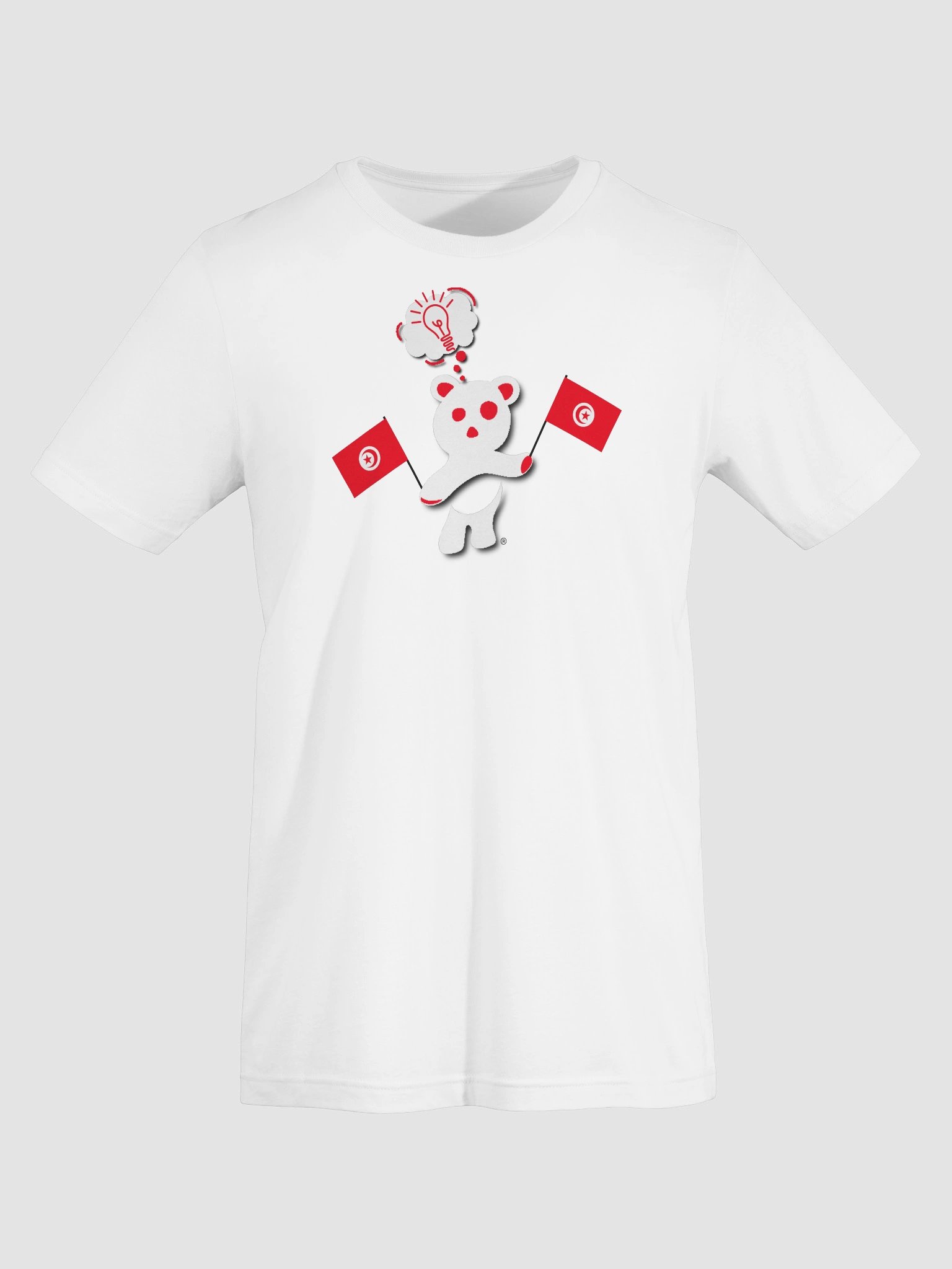 Tunisia — Country Bear T-Shirt | BehrBrained Media product image (1)