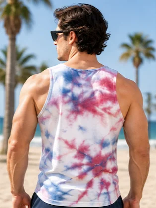 His House Mens Performance Tank - "USA 250th" by His House