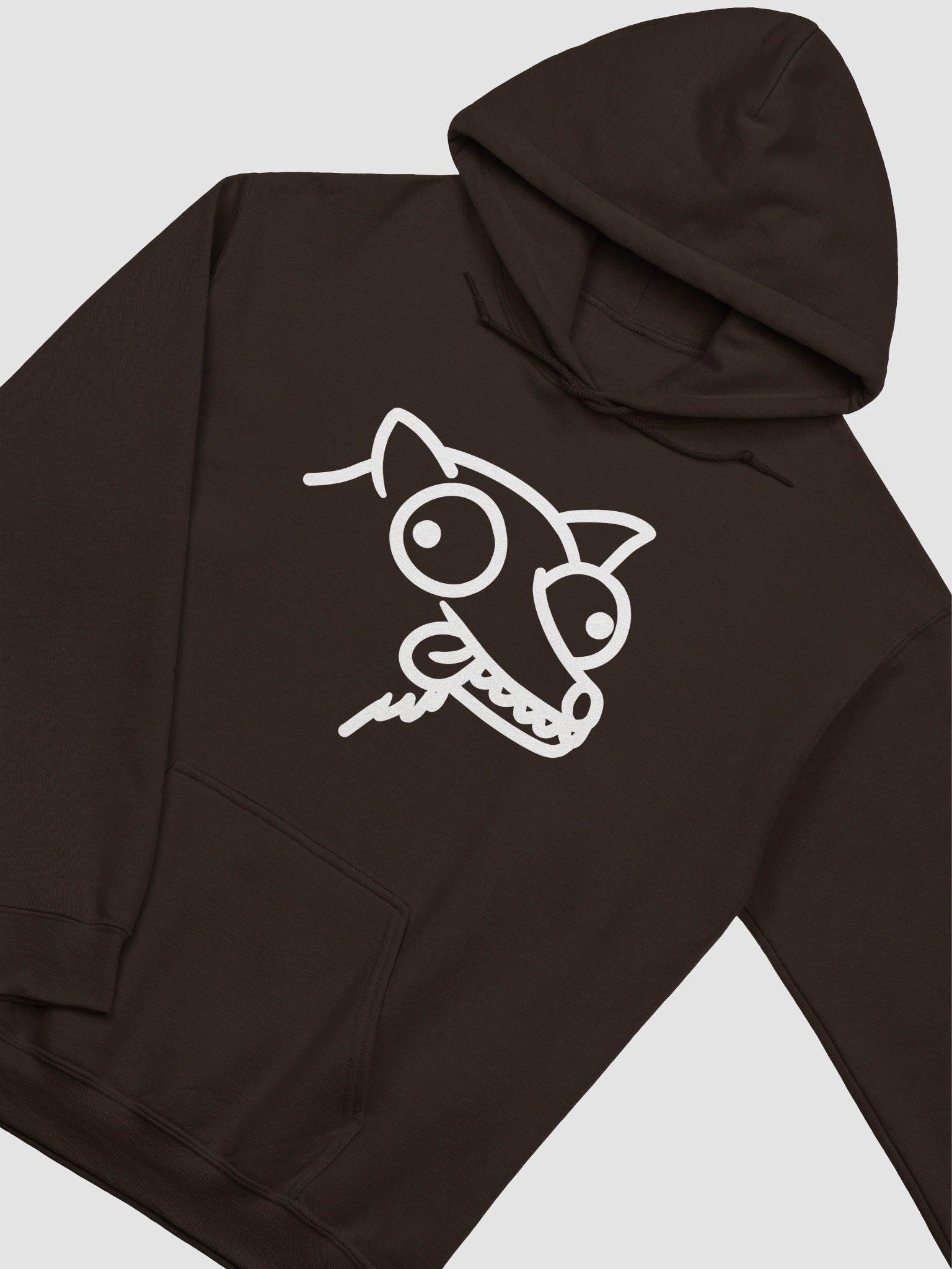 Derp in White - Hoodie product image (3)
