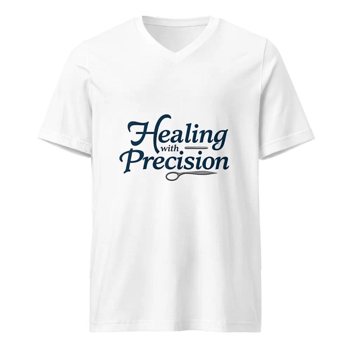 Precision Healing Scalpel Graphic V-Neck Tee product image (1)