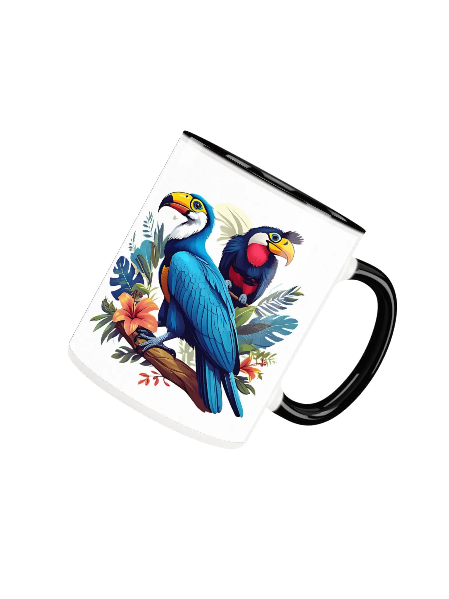Tropical Toucan Surprise Ceramic Mug product image (30)