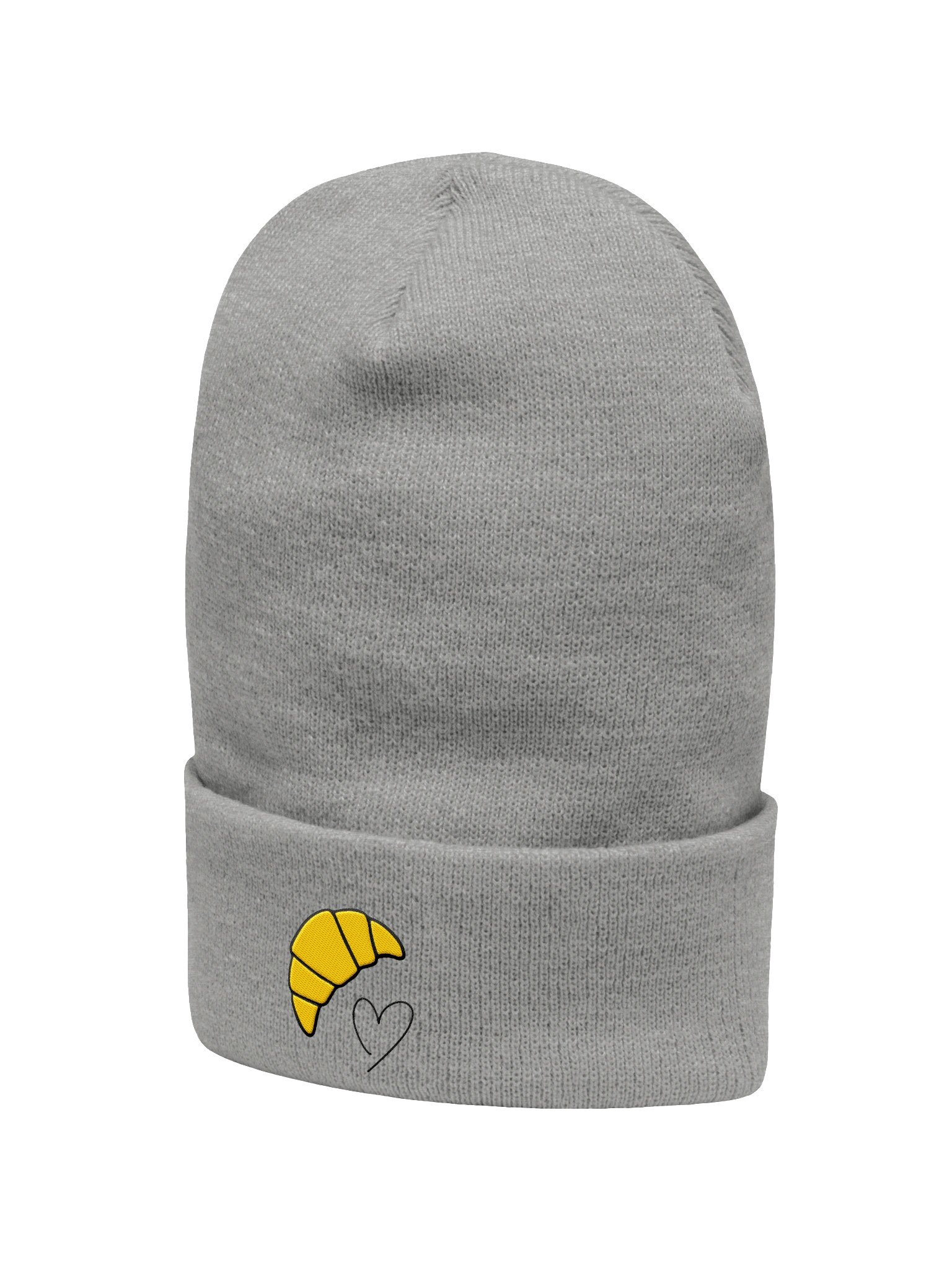 Golden Croissant Cuffed Beanie product image (2)