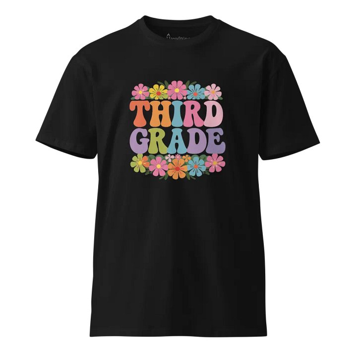 Third Grade Back to School Teacher AS Colour Unisex Premium T-Shirt product image (1)